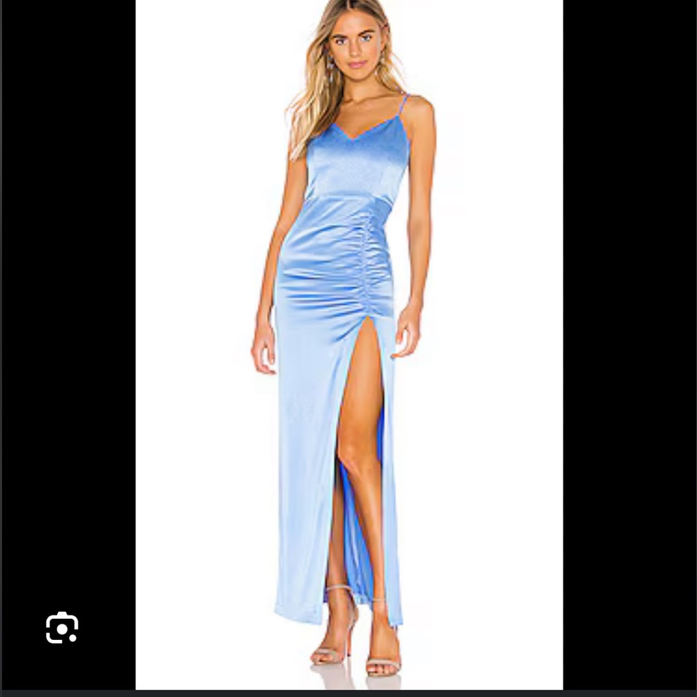 Alice and Olivia blue gown